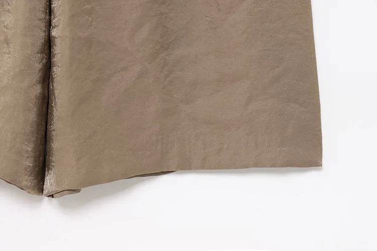HipSeam Satin Wide Leg Trousers - P12 Hub Europe