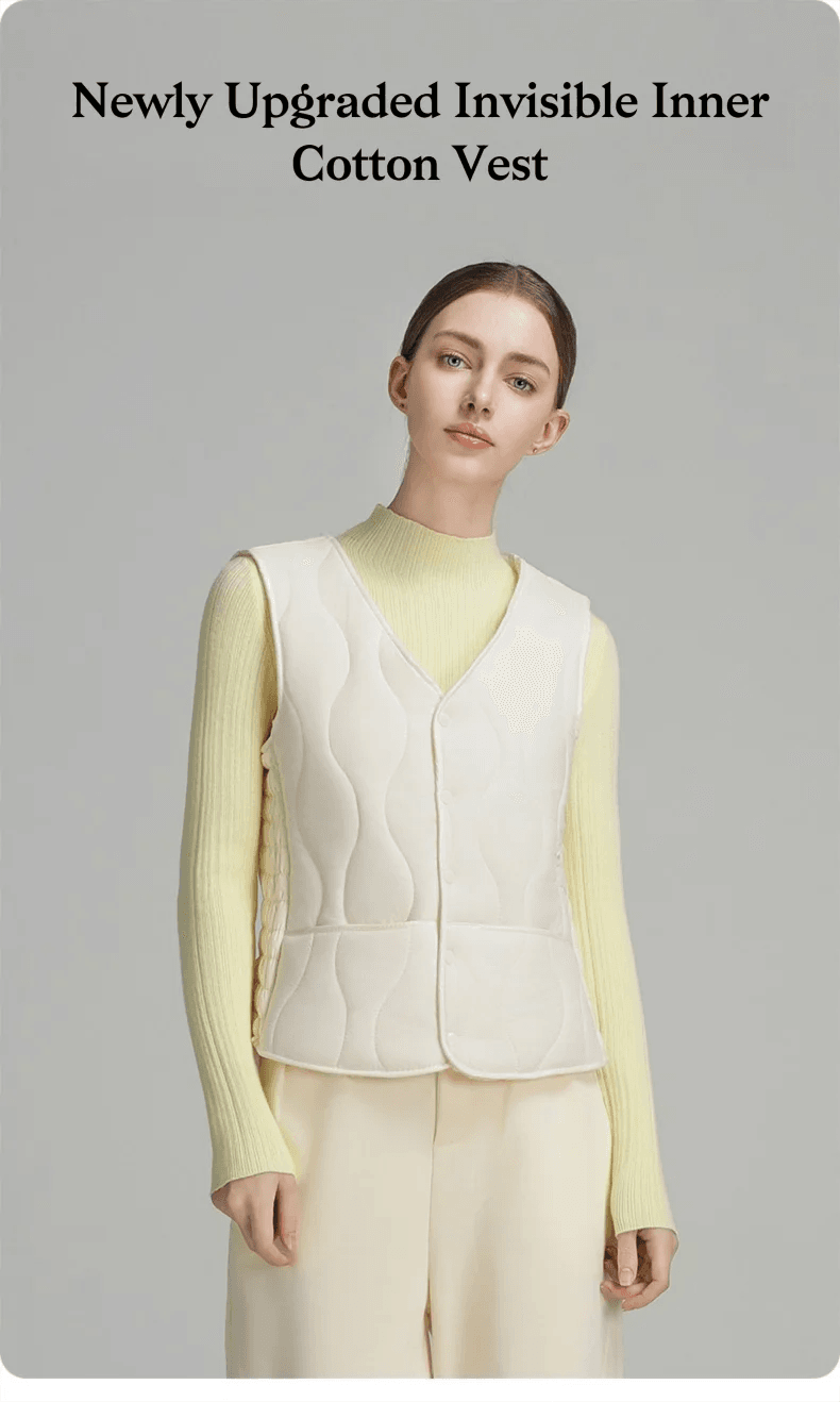 Women's Lightweight Down Vest - P12 Hub Europe