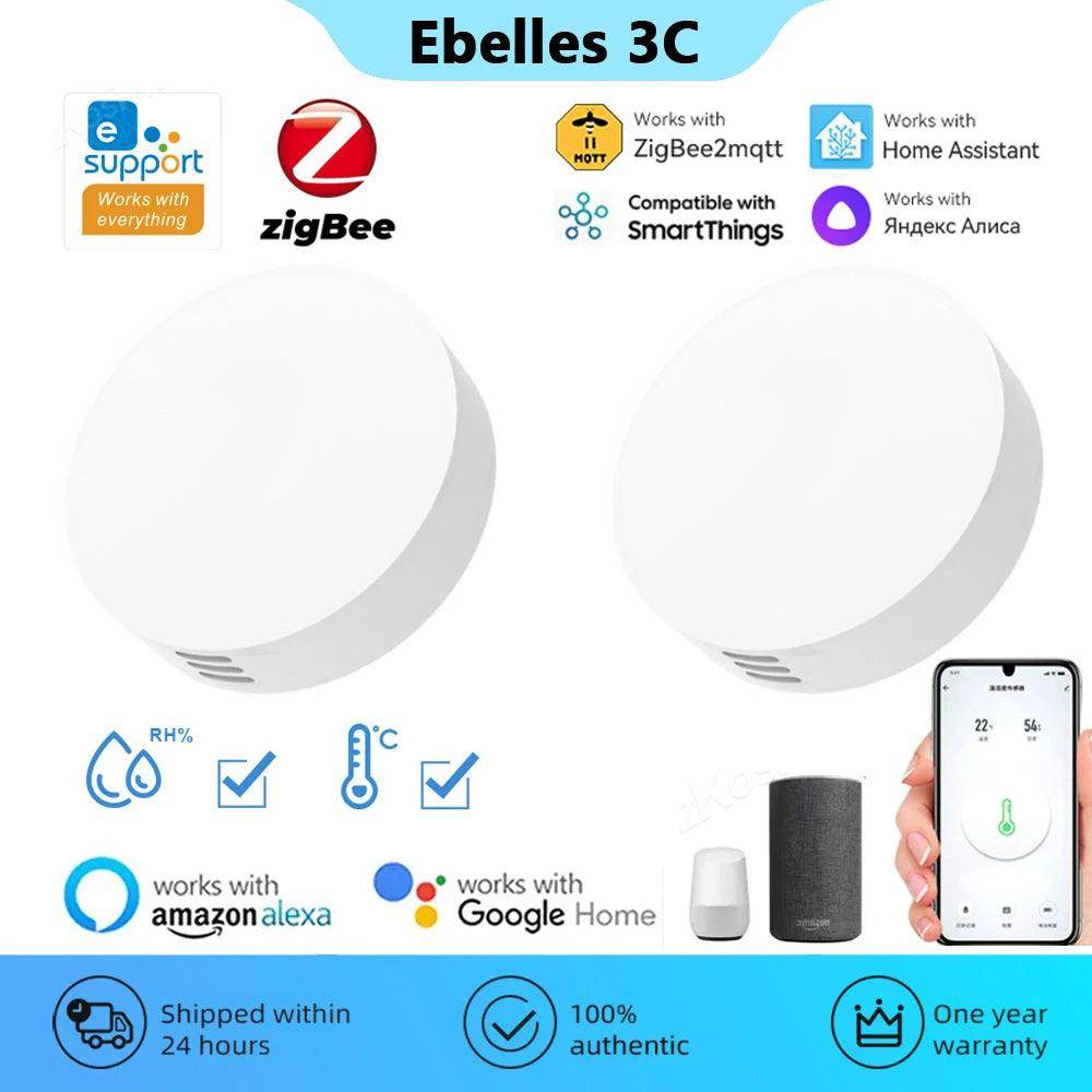 Temperatura Humidity Sensor Works with Alexa - P12 Hub Europe