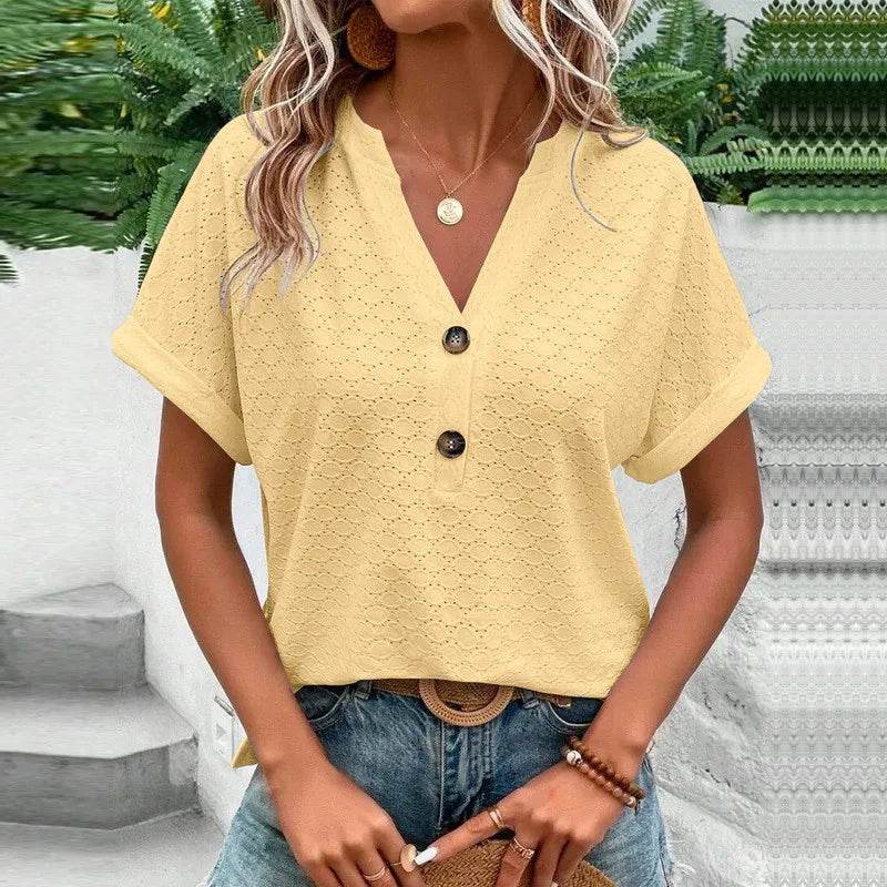 Women's Jacquard Blouse - P12 Hub Europe
