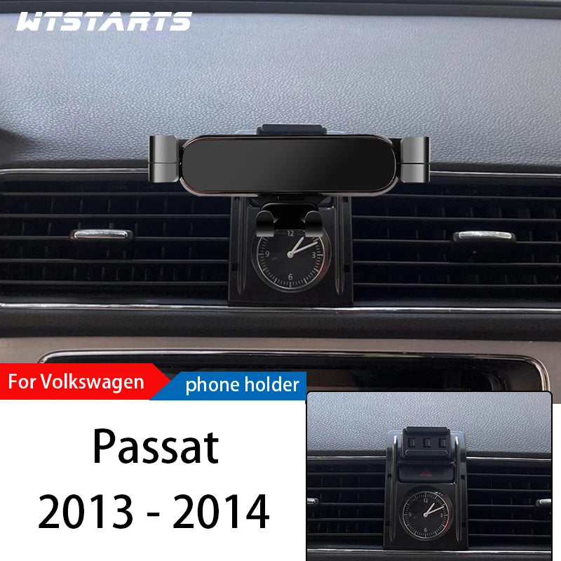 Car Phone Holder Mount Stand For Volkswagen Passat B7 B8 B9 2011-2022 Adjustable GPS Navigation Mobile Phone Bracket Accessories