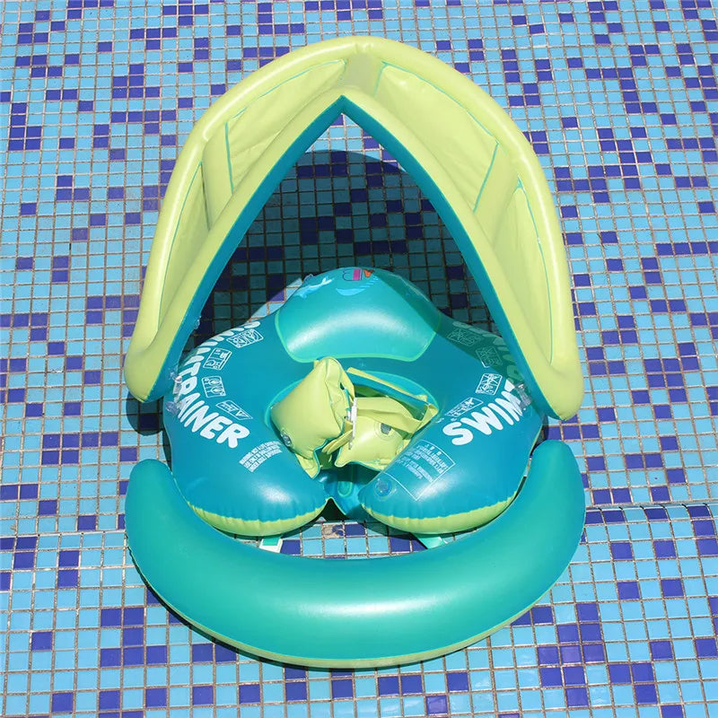 Baby Swimming Ring Inflatable Armpit Floating Kid Swimming Pool Accessories Circle Bathing Inflatable Toddler Rings Water Toys