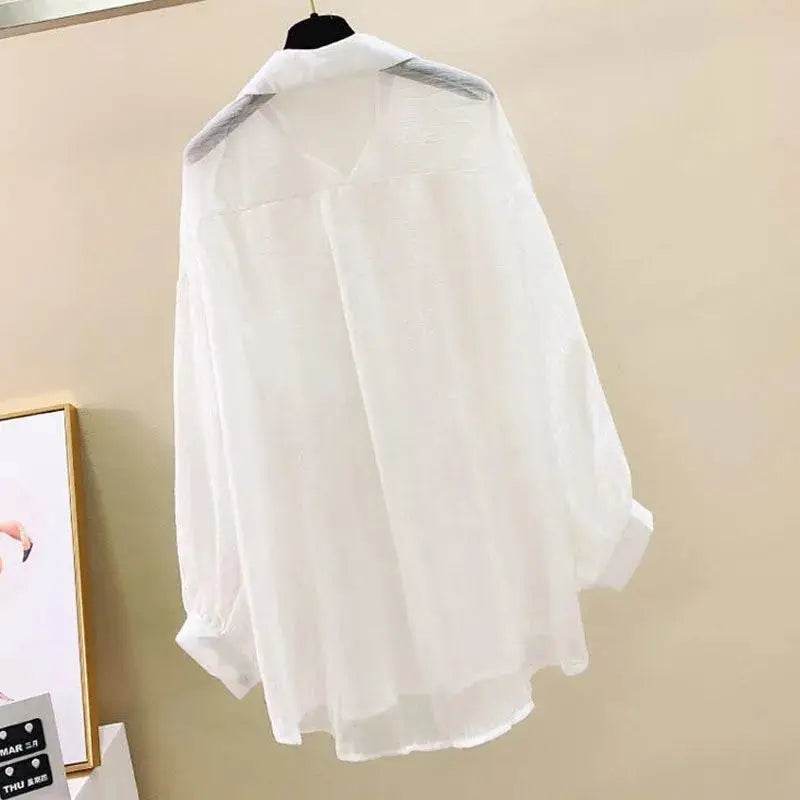 Women's Sheer Chiffon Summer Cardigan - P12 Hub Europe