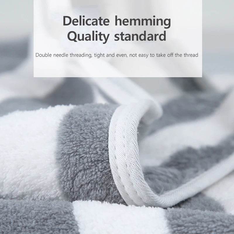 1 Pc Thickened Absorbent Bath Towel Soft Face Towel for Home - P12 Hub Europe