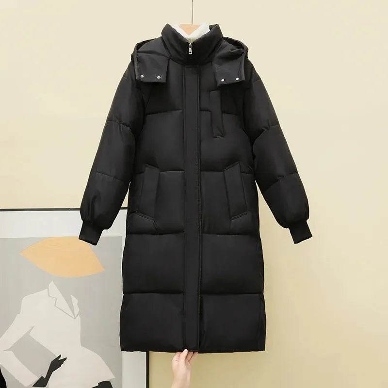 Warm Slim Hooded Winter Parka - P12 Hub Europe