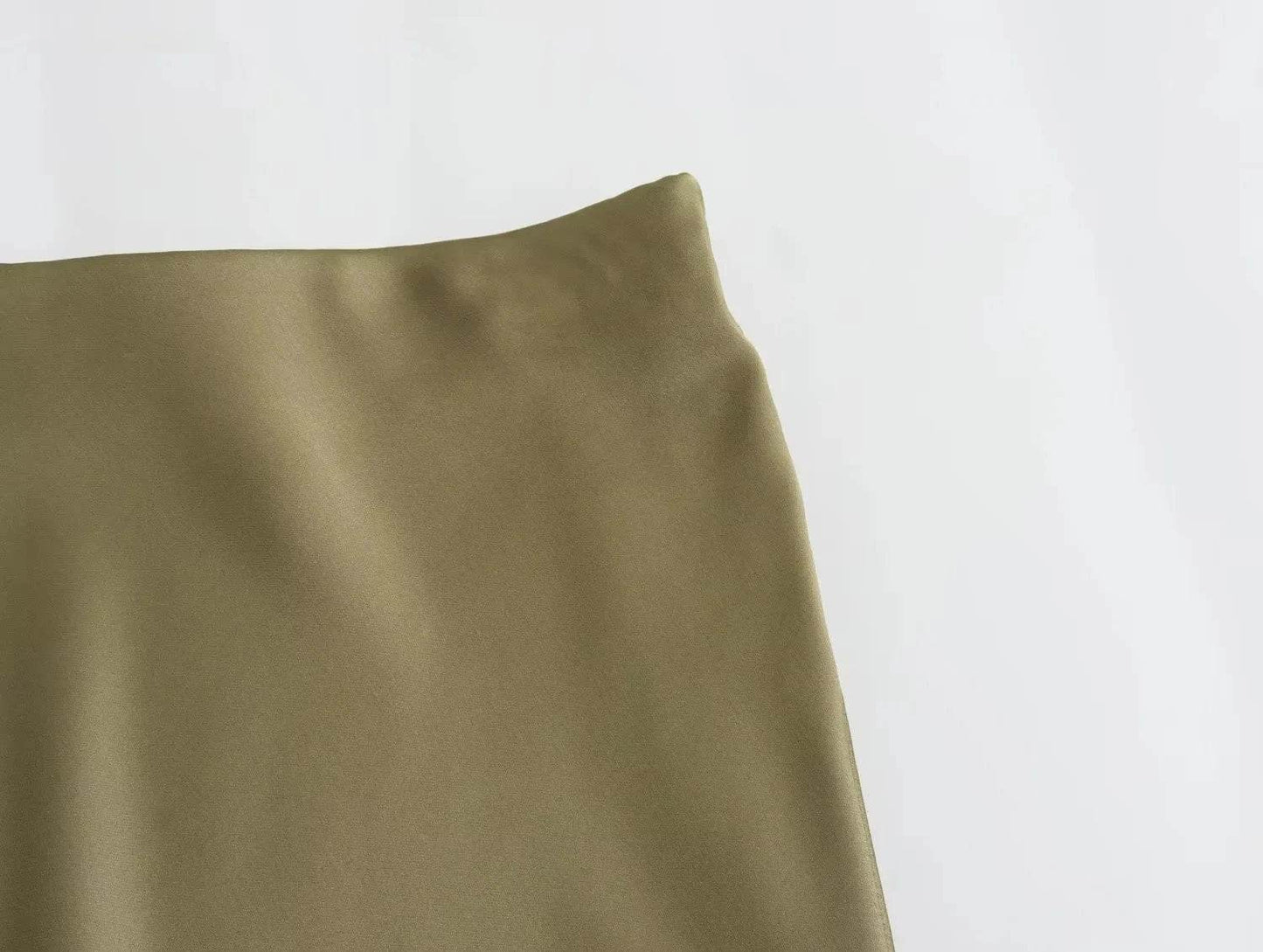 Women's Y2K Satin Midi Skirt - P12 Hub Europe