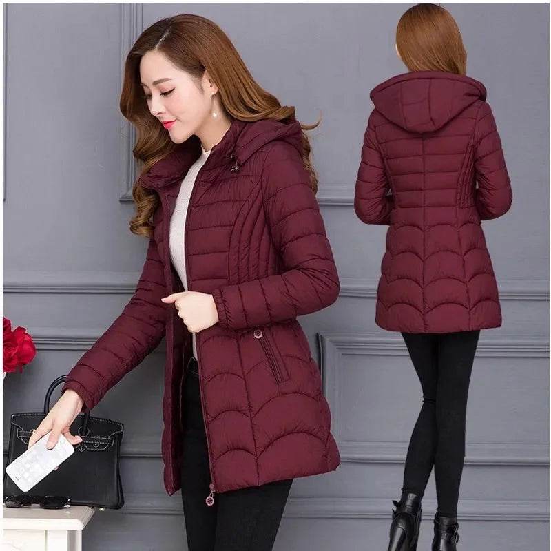 Warm Slim Mother's Parka - P12 Hub Europe