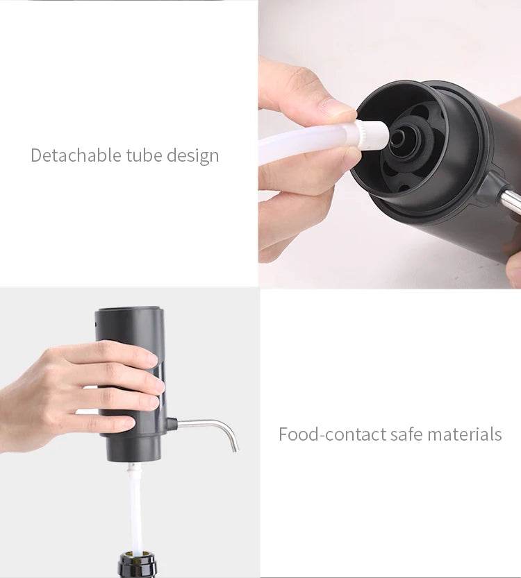 Rechargeable Electric Wine Aerator Dispenser Automatic Wine Decanter Intelligent Electric Wine Dispenser Party Kitchen Tool Gift - P12 Hub Europe