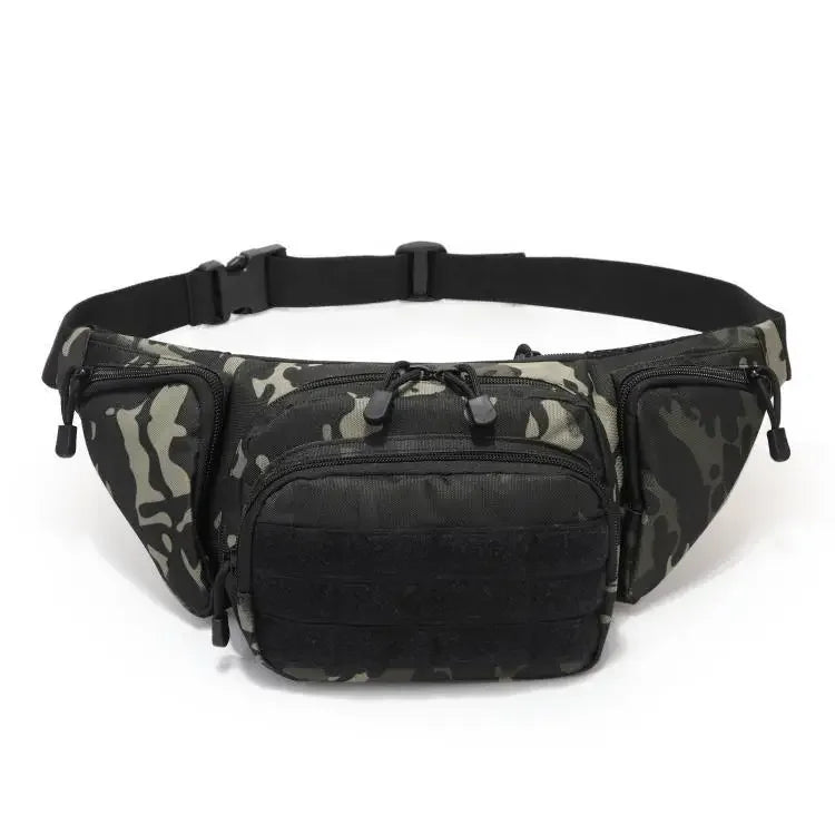 Tactical Waist Pack Outdoor Hiking Waist Bag Running Sports Functional Bag Cycling Bag Bum Bag Multi-functional Tool Shoulder