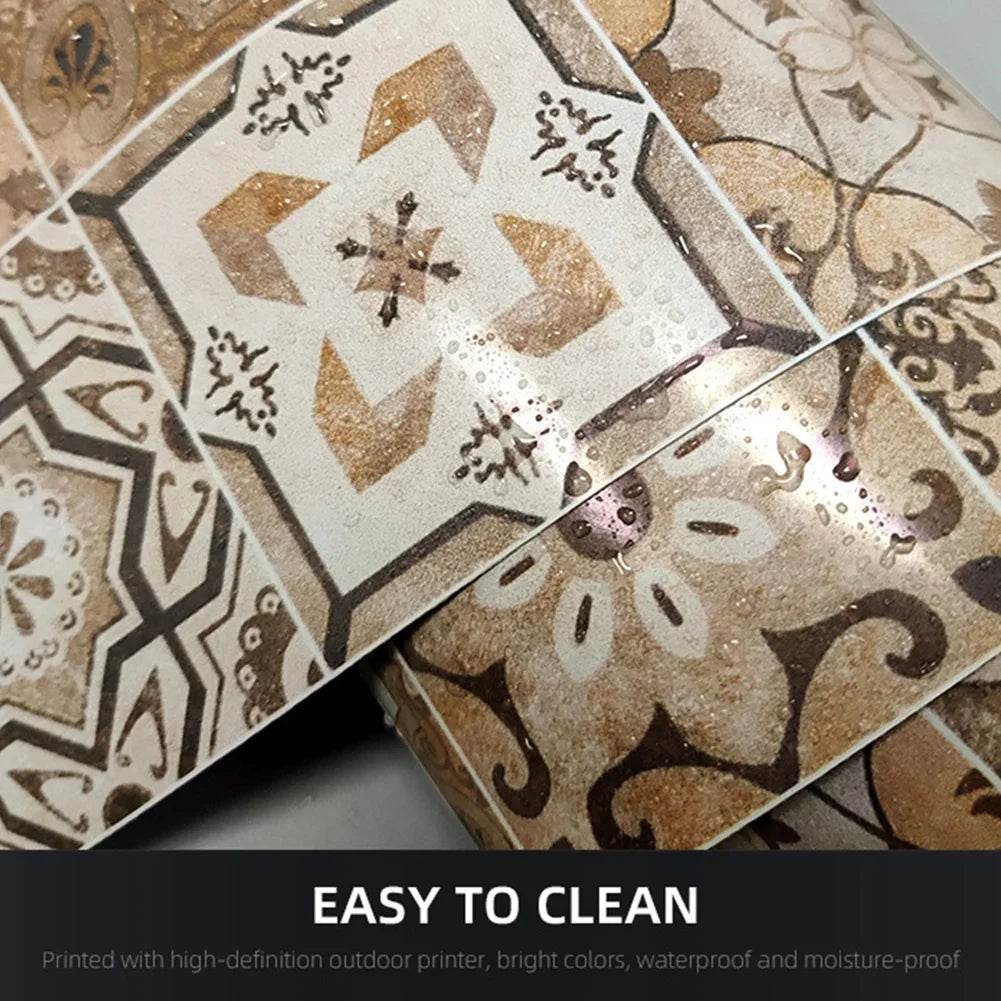 Self-adhesive Waist Line Decorative Strip Waterproof Peel Stick Wall Sticker Bathroom Floor Skirting Line Wall Papers Home Decor - P12 Hub Europe