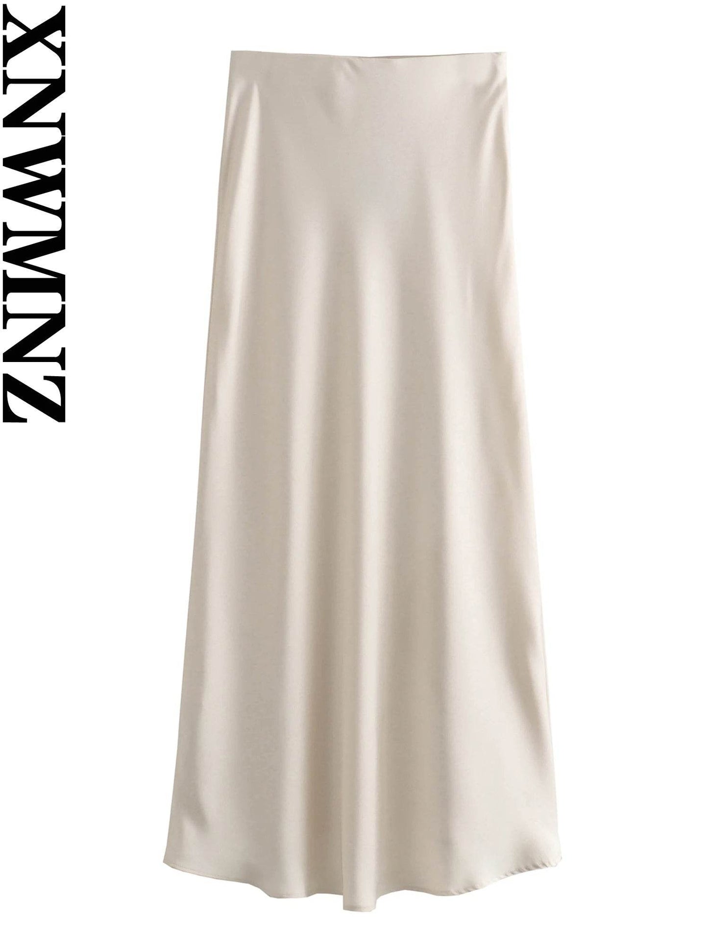 Women's Flowing Satin Midi - P12 Hub Europe