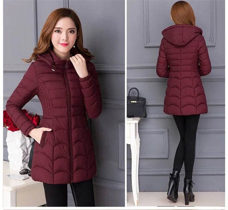 Warm Slim Mother's Parka - P12 Hub Europe