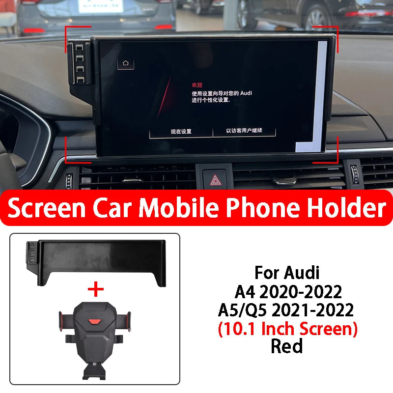 Special Screen Car Mobile Phone Holder For Audi A4 A5 Q5 7-10.1 Inch Screen GPS Navigation Holder Car Accessories