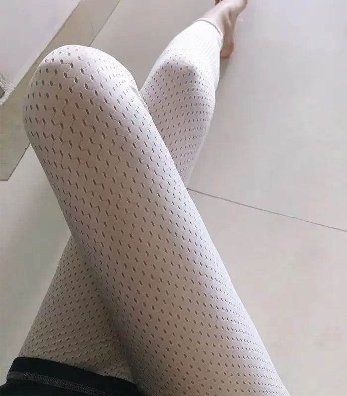 Women's Ice Silk Mesh Leggings - P12 Hub Europe