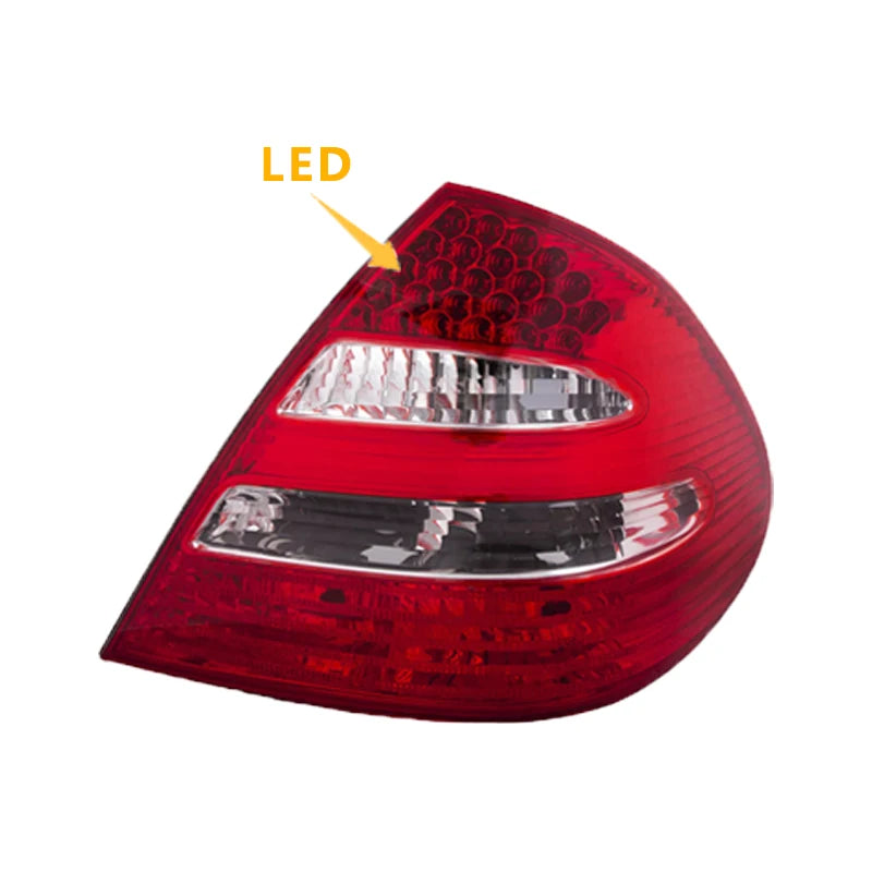 Rear Bumper Tail Light Assembly For Mercedes-Benz W211 E200 E220 E240 E280 2002 2003-2006 Tail Light Rear Brake Lamp With LED
