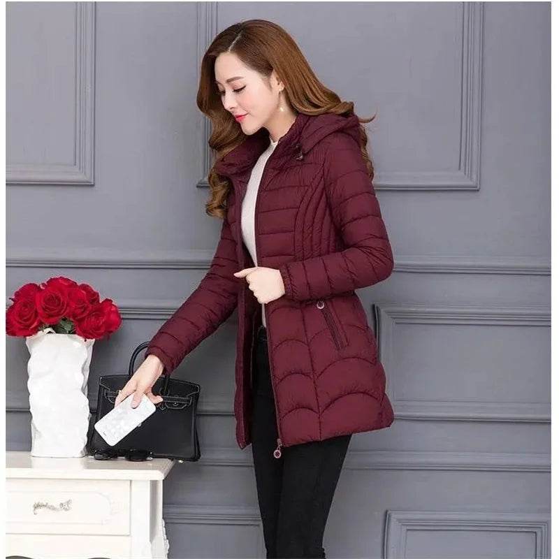 Warm Slim Mother's Parka - P12 Hub Europe