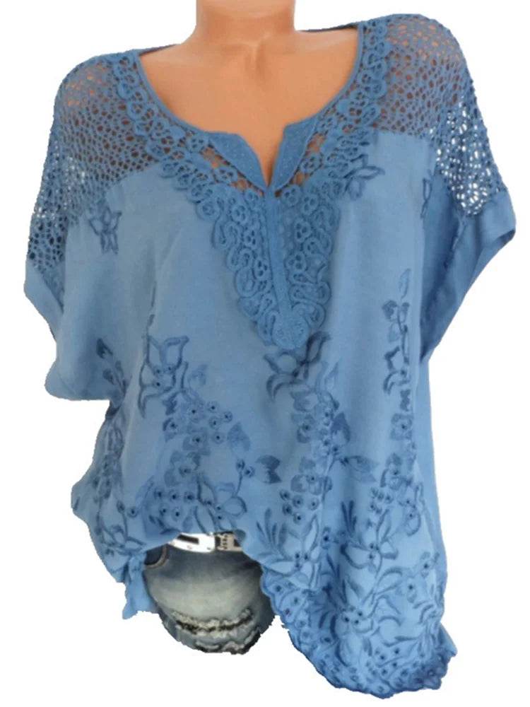 Summer Women's Lace Blouse - P12 Hub Europe