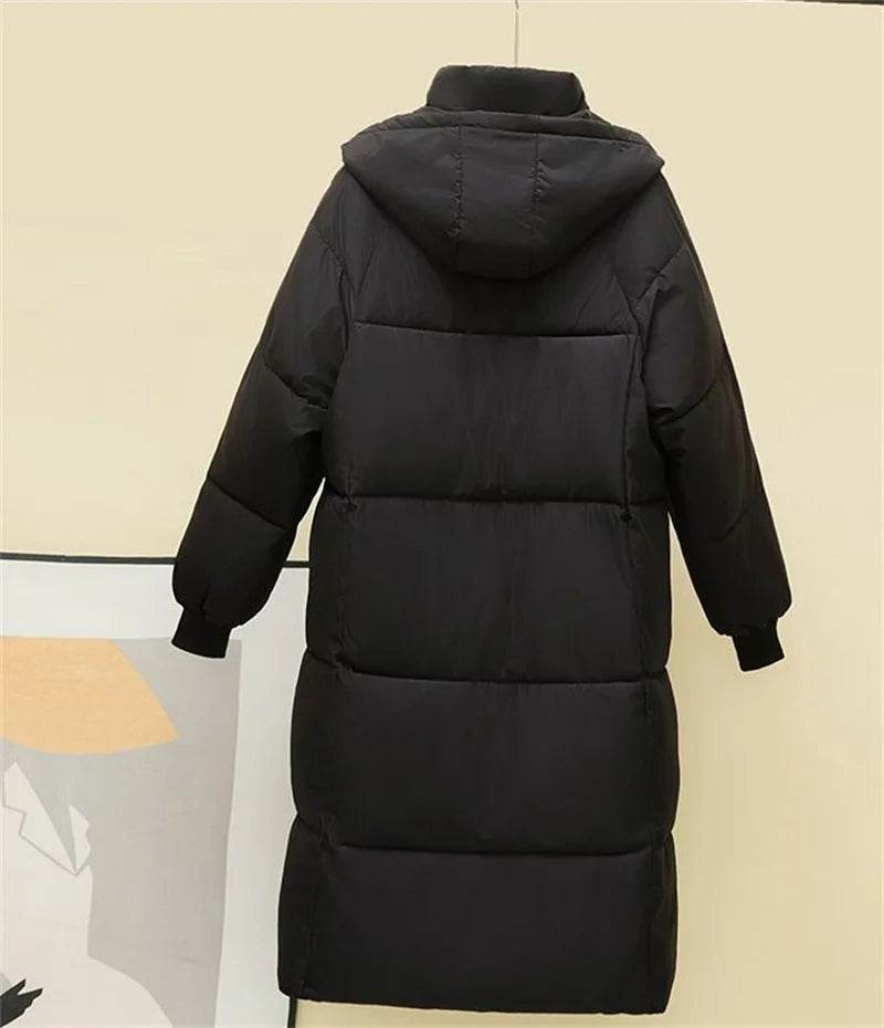 Warm Slim Hooded Winter Parka - P12 Hub Europe