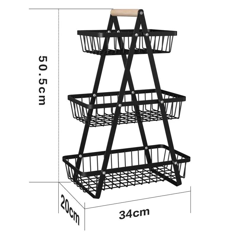 Double-Layer Desktop Storage Basket - P12 Hub Europe