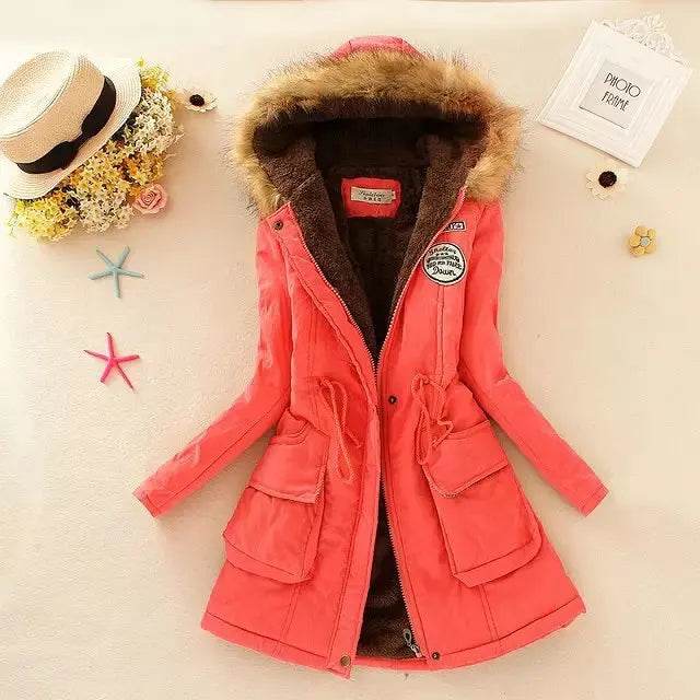 Slim Hooded Padded Parka - P12 Hub Europe
