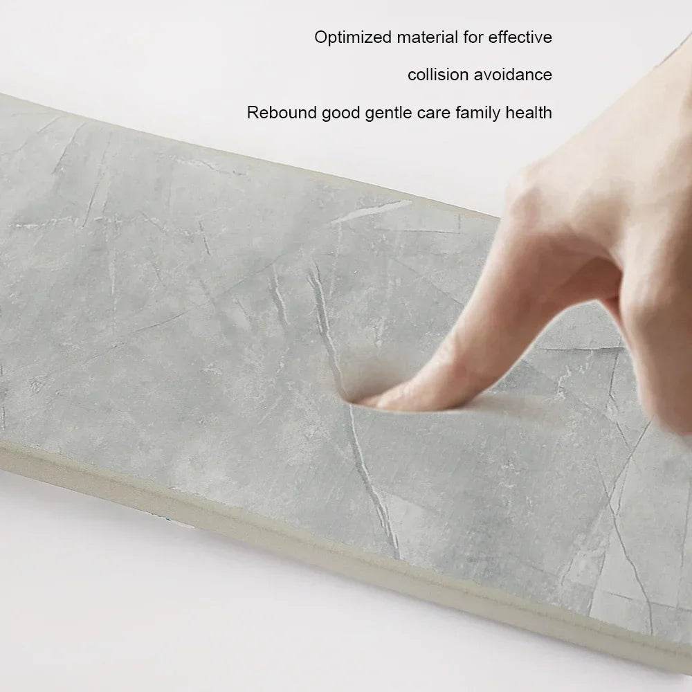 6/2M Marble Striped Skirting Line Waterproof Self Adhesive 3D Wall Sticker Thickened Anti-collision Corner Line Home Decoration - P12 Hub Europe