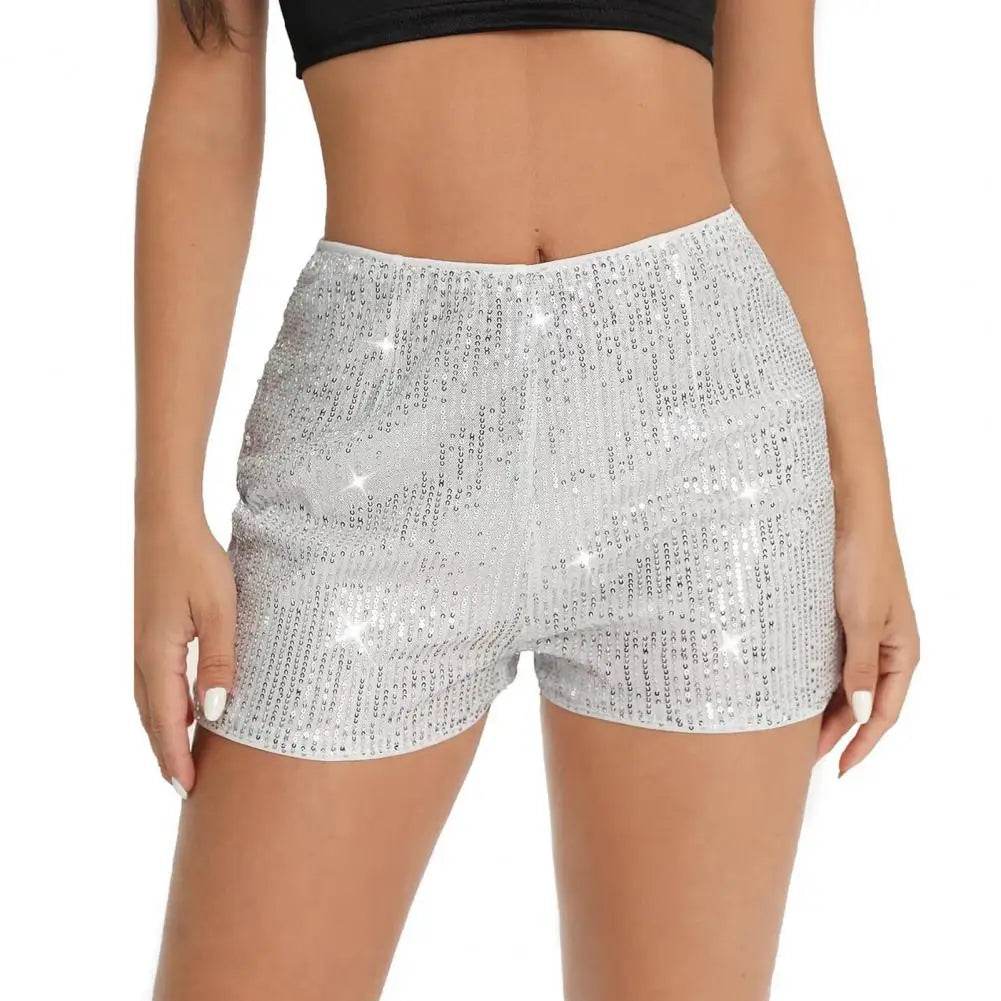 Sequin High Waist Mini Shorts - P12 Hub Europe