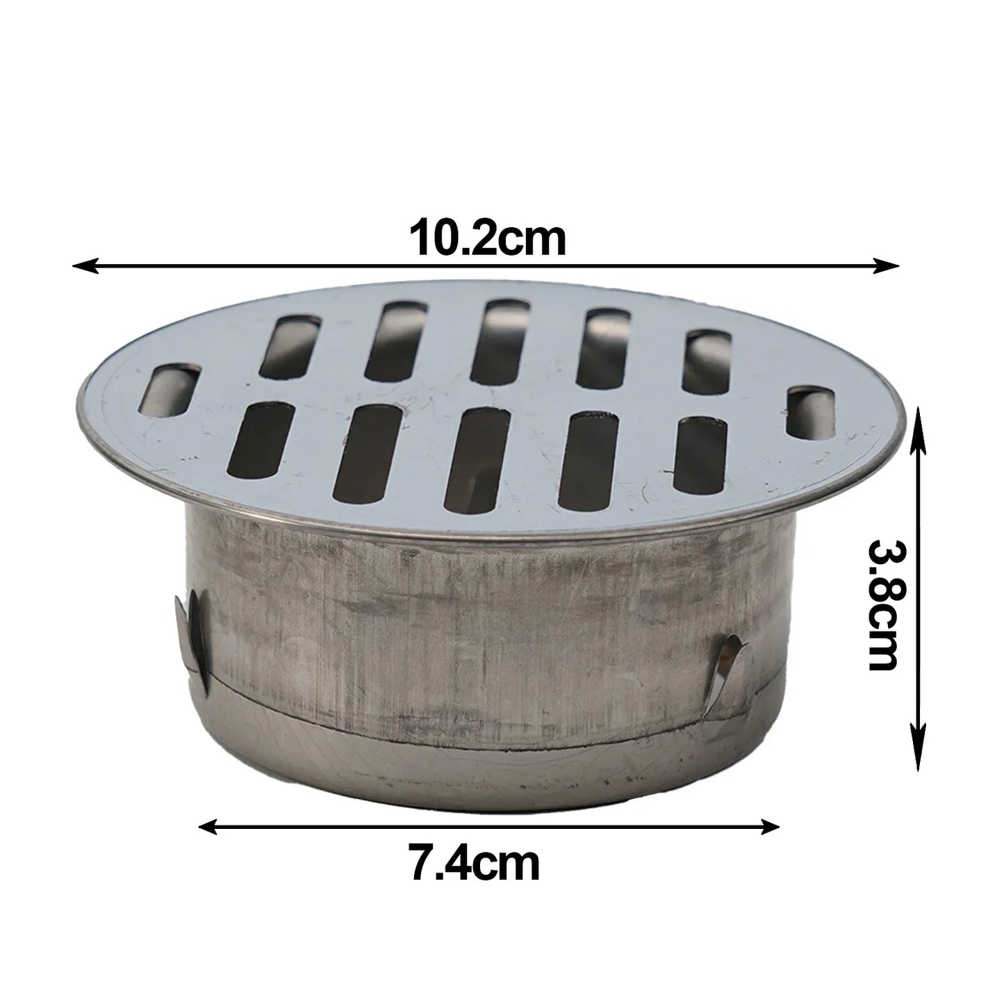 Outdoor Balcony Floor Drain Stainless Steel Drainage Roof Round Floor Drain Cover Rain Pipe Cap For Garden Floor Drain