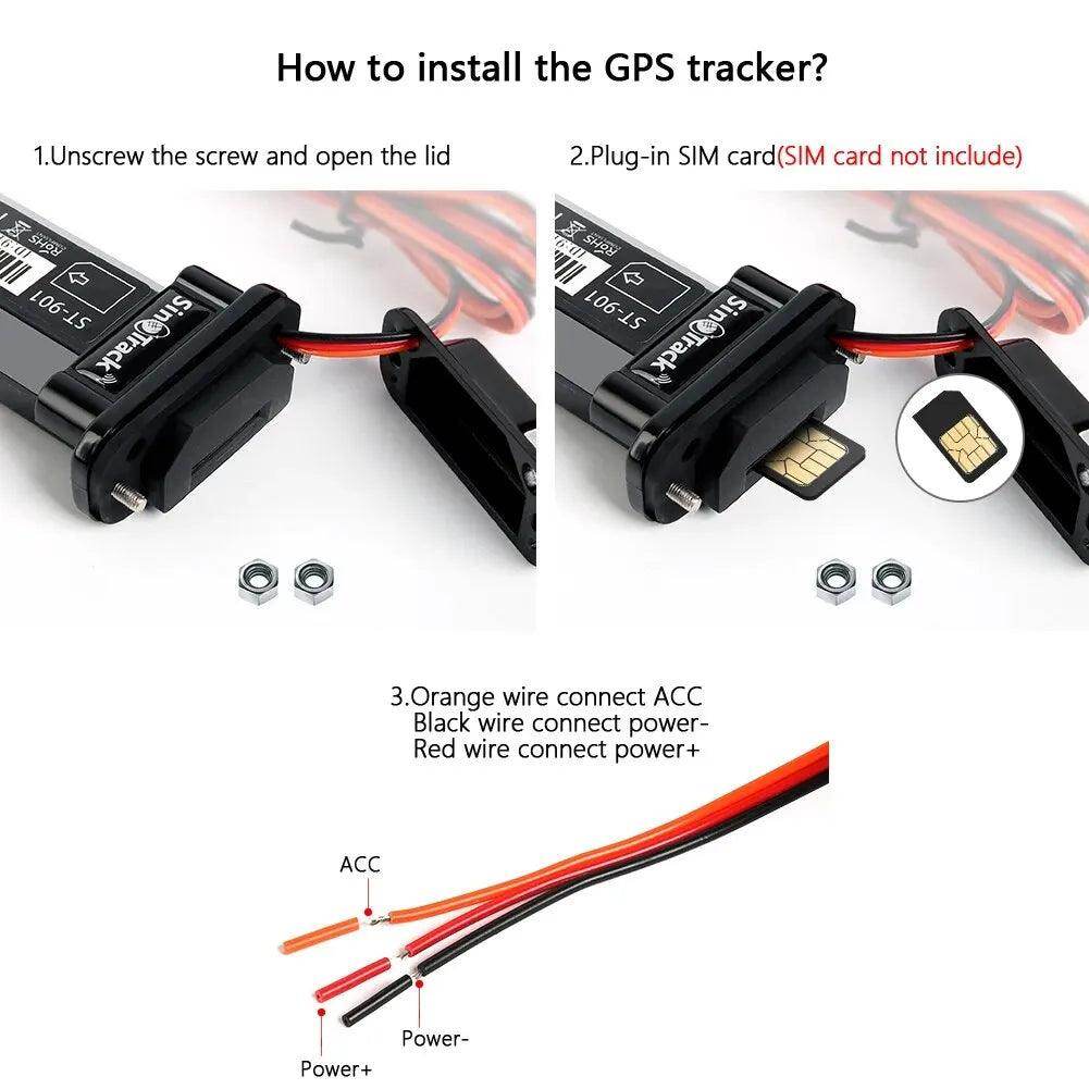 Tracker GPS SinoTrack ST901 RealTime - P12 Hub Europe