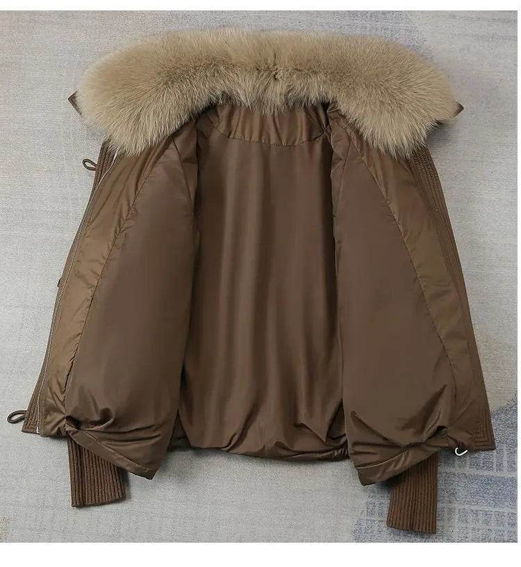 Korean Fur Collar Parka - P12 Hub Europe