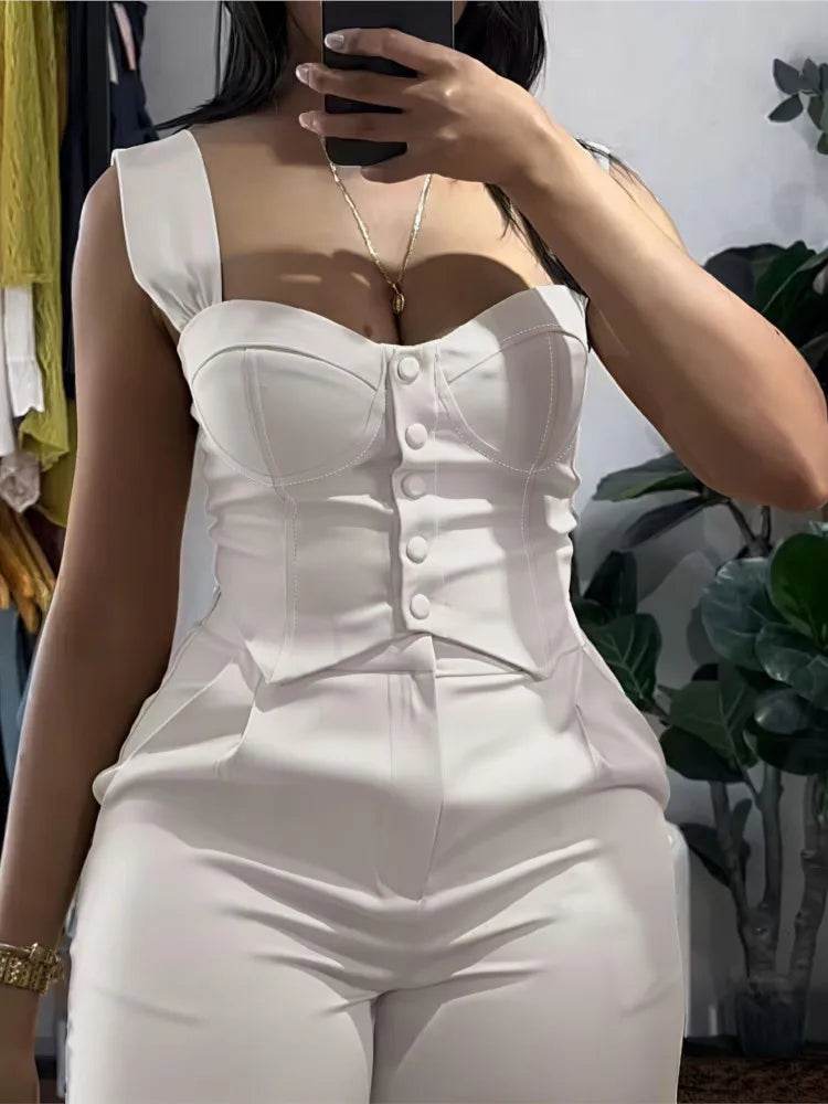 Chic Vest Trouser Set - P12 Hub Europe