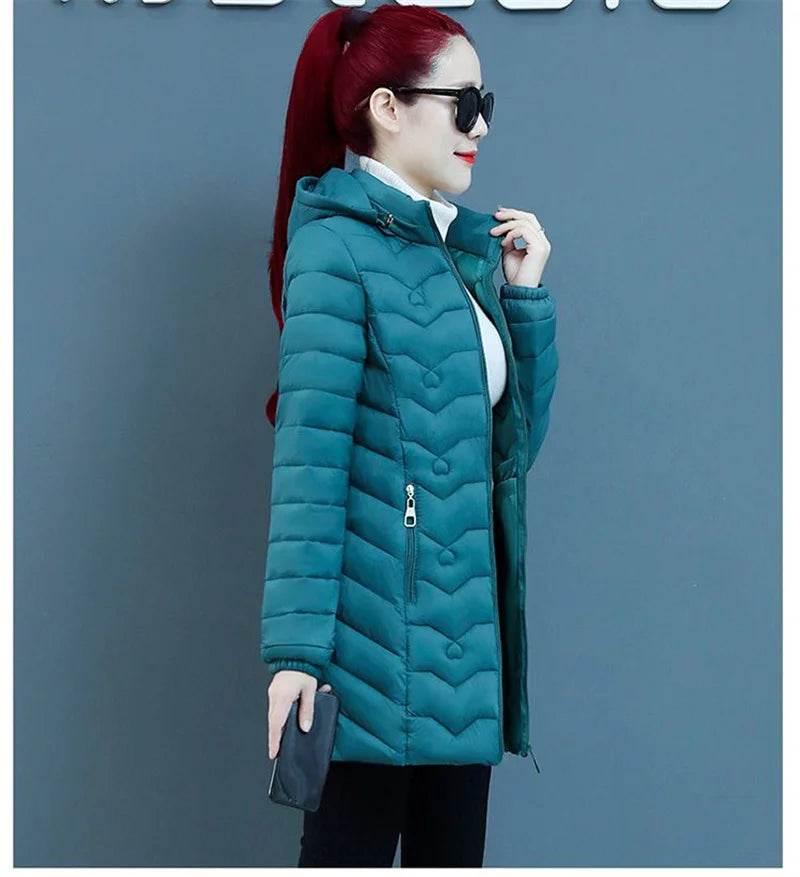 Warm Quilted Mother's Parka - P12 Hub Europe