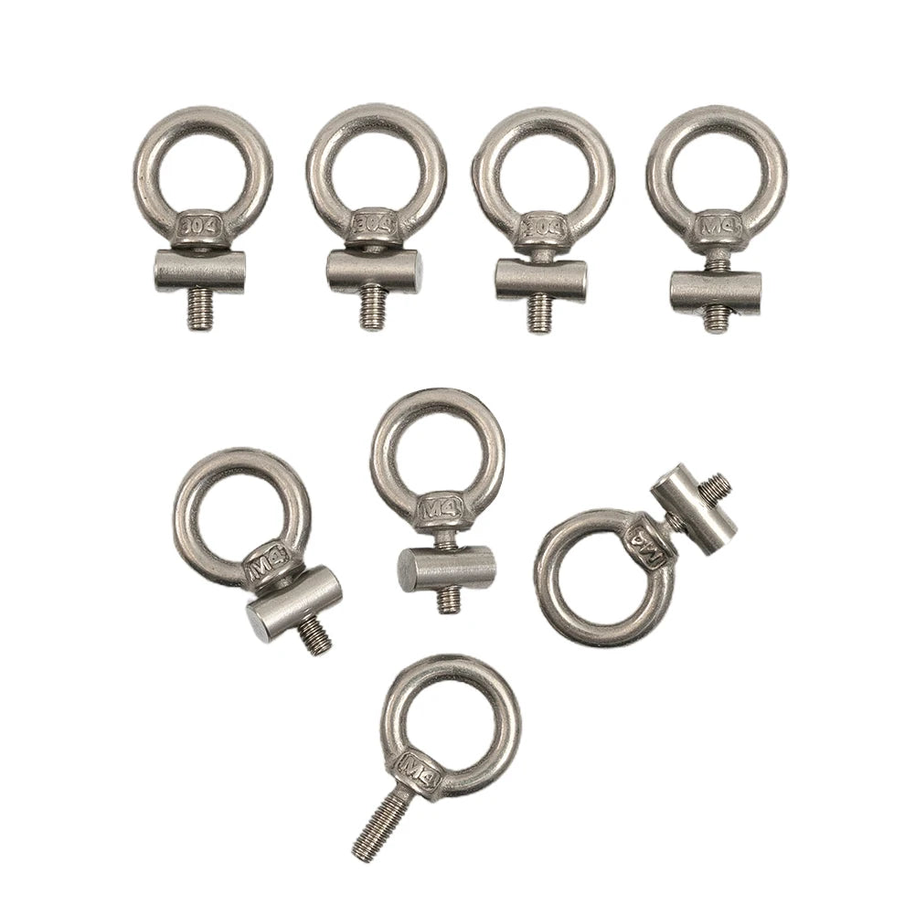 2/4/6/8Pcs Awning Rail Stoppers Stops Stainless Steel Motorhome Campervan Caravan Silver Awning Stoppers X 12mm X 6mm