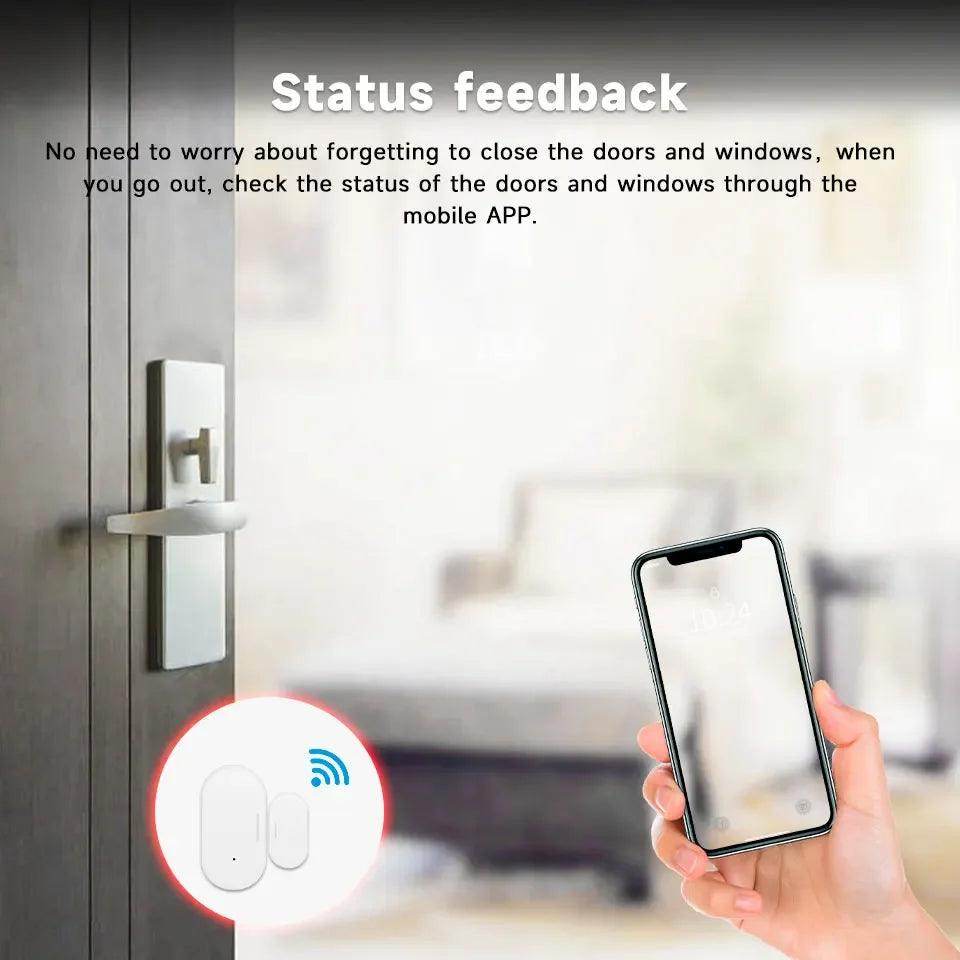 Sensor Door Tuya Zigbee Smart Home - P12 Hub Europe