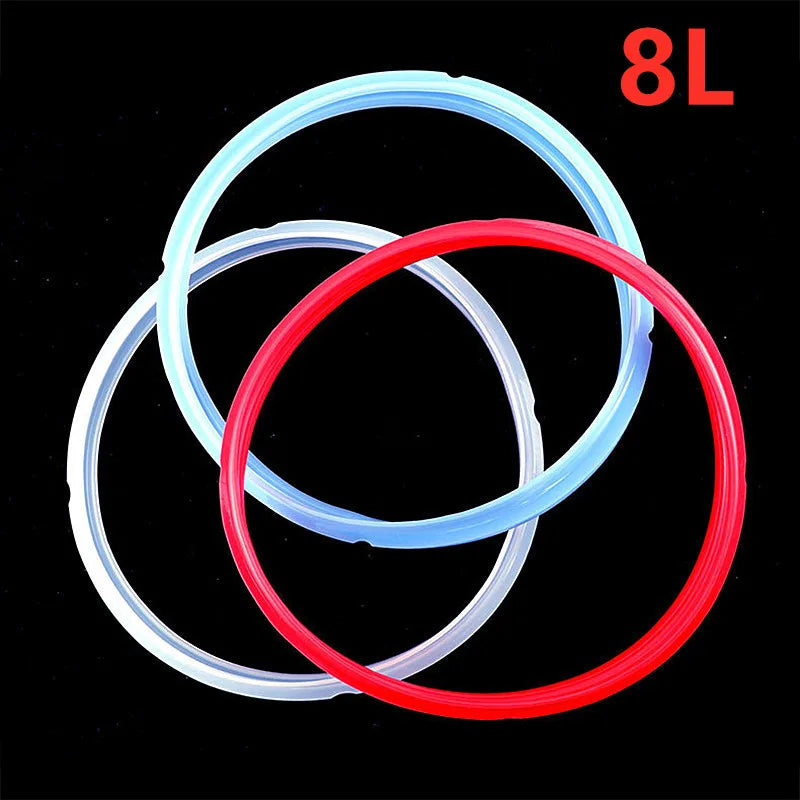 New Silicone Sealing Ring 20-26cm/3-8 Quart For Instant Pot Electric Pressure Cooker Electric Pressure Cooker Sealer Parts