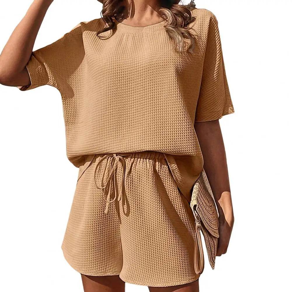 Women Loose T-Shirt Shorts Set - P12 Hub Europe