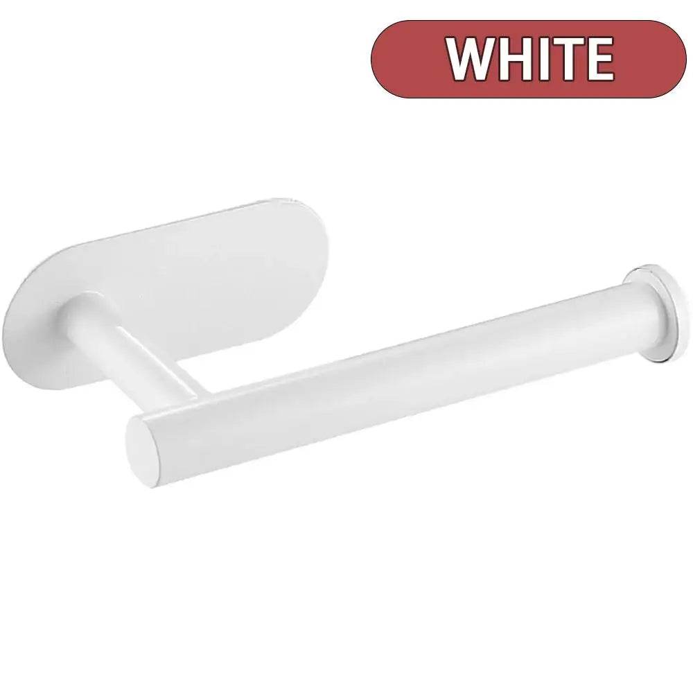 304 Stainless Steel Toilet Paper Holder, Self-adhesive, Non-perforated, Paper Towel Holder for Bathroom/RV/toilet Tissue Holder - P12 Hub Europe