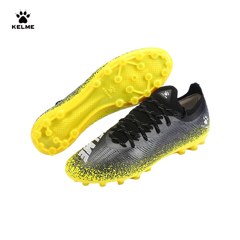 KELME MG Shoes Artificial Grass Slip-Resistant Men Soccer Shoes Training Sneakers Professional Football Boots 9242ZX1108