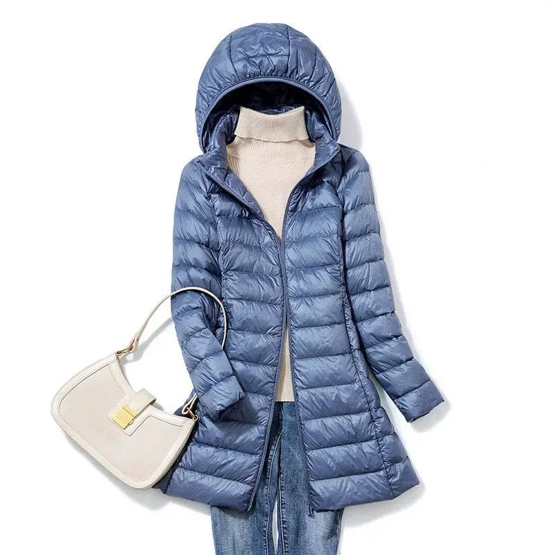Slim Long Warm Down Puffer - P12 Hub Europe