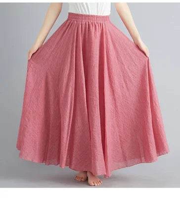 Mori Girl Cotton Linen Skirt - P12 Hub Europe