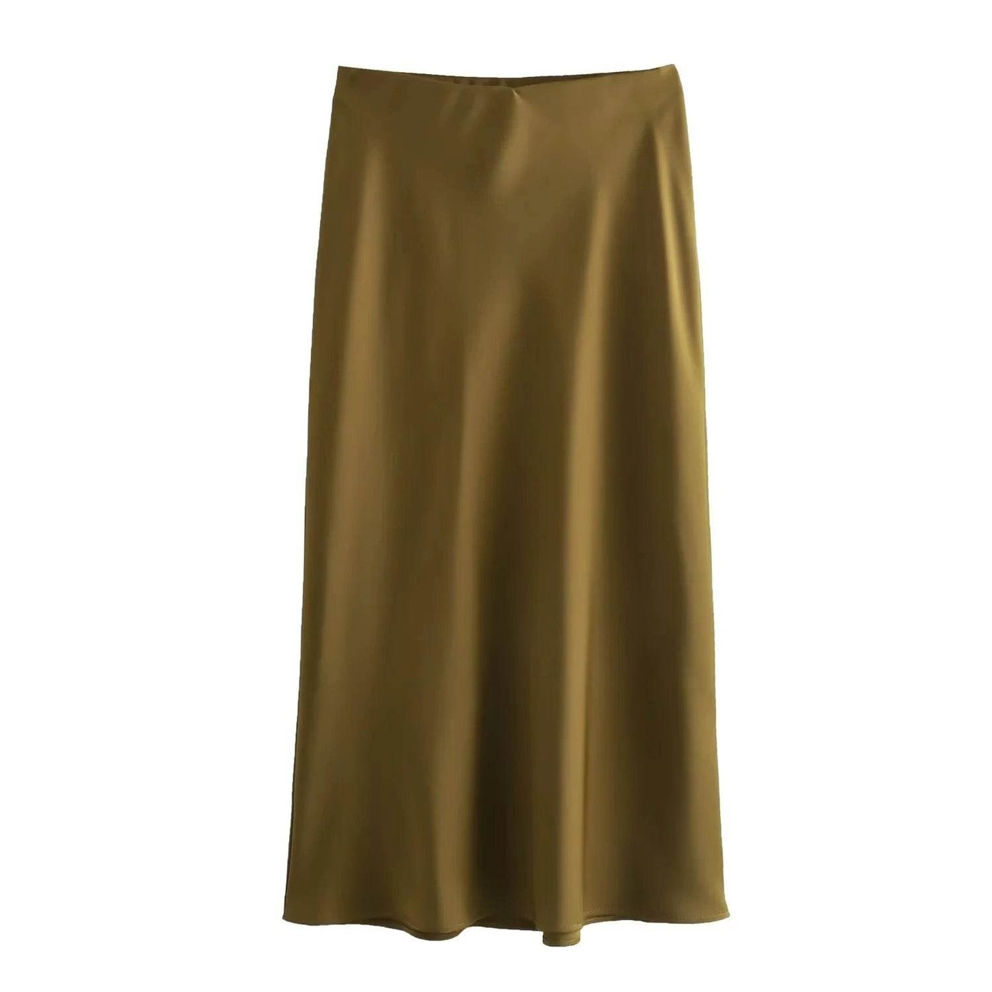 Women's Flowing Satin Midi - P12 Hub Europe