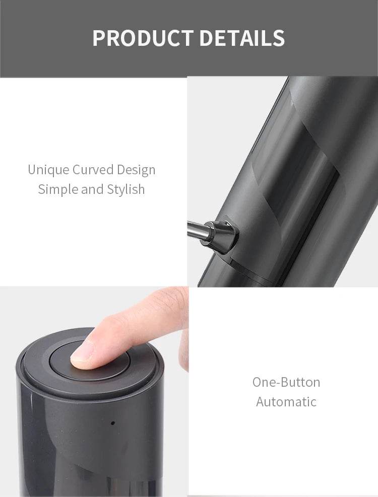Rechargeable Electric Wine Aerator Dispenser Automatic Wine Decanter Intelligent Electric Wine Dispenser Party Kitchen Tool Gift - P12 Hub Europe