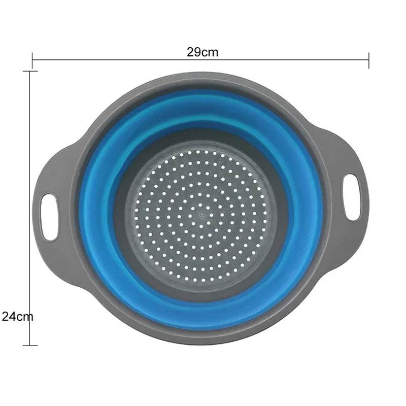 Folding Silicone Drain Basket - P12 Hub Europe