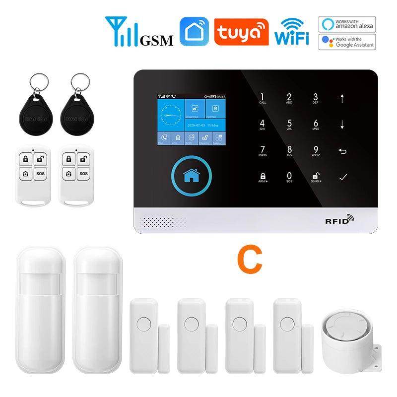 Alarm Smart Tuya WiFi 4G Home - P12 Hub Europe