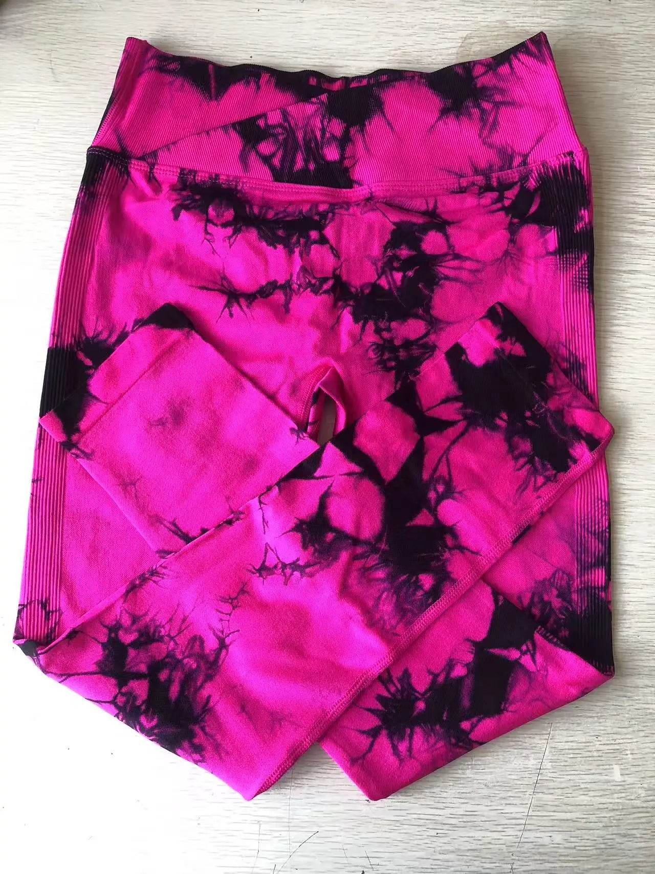 Women's Tie-Dye Push-Up Leggings - P12 Hub Europe