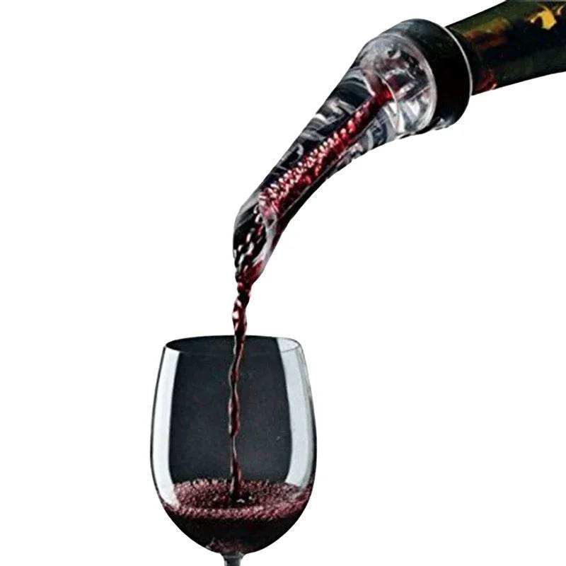Acrylic Wine Aerator Pourer Premium Aerating Pourer Red Wine Decanter Cap Spout Stopper Bottle Mouth Dispenser Decanter Spout - P12 Hub Europe