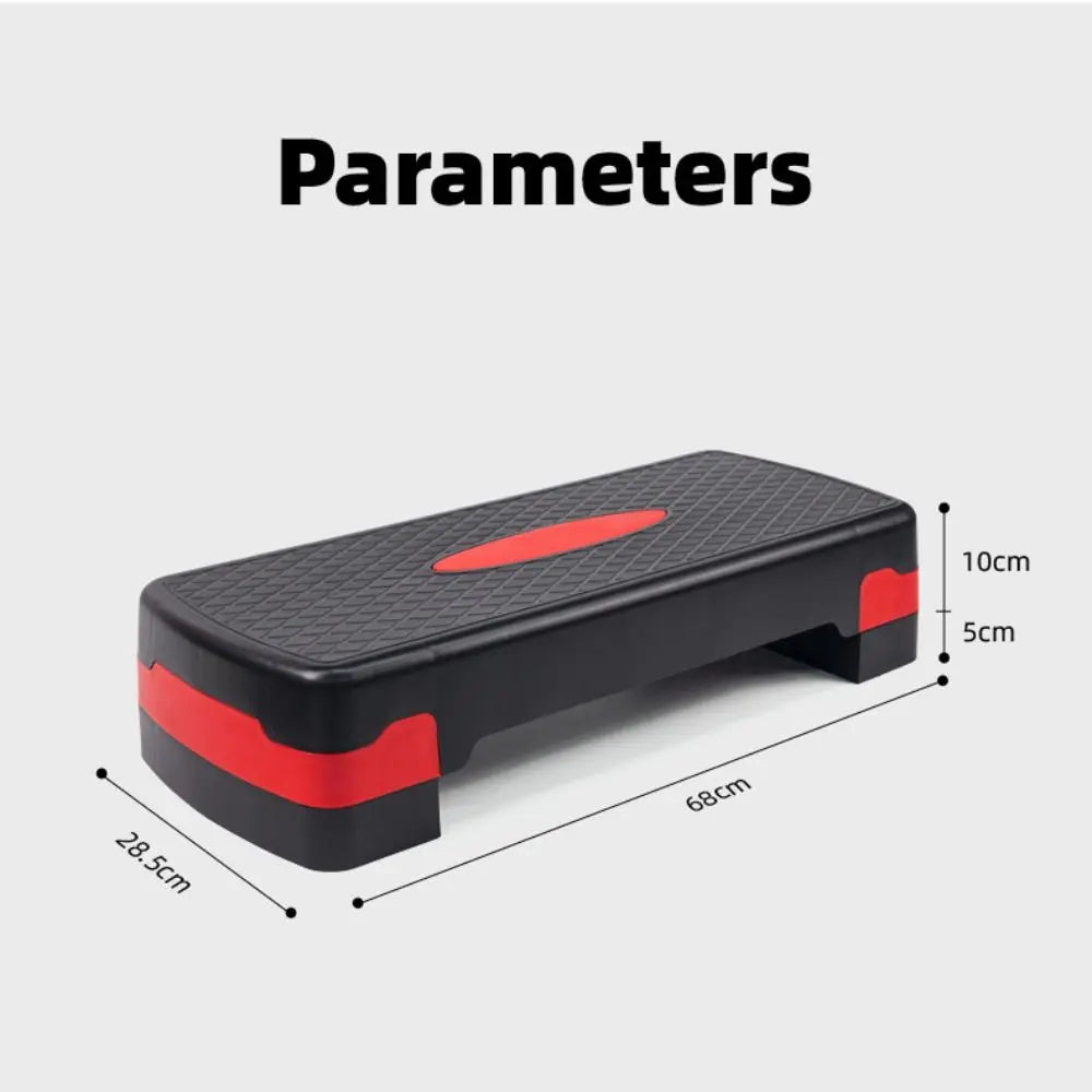 New Non-Slip Adjustable Aerobic Pedals Sturdy Durable Fitness Aerobic Stepper Wear Resistant Pedal Stepper Board Gym Training