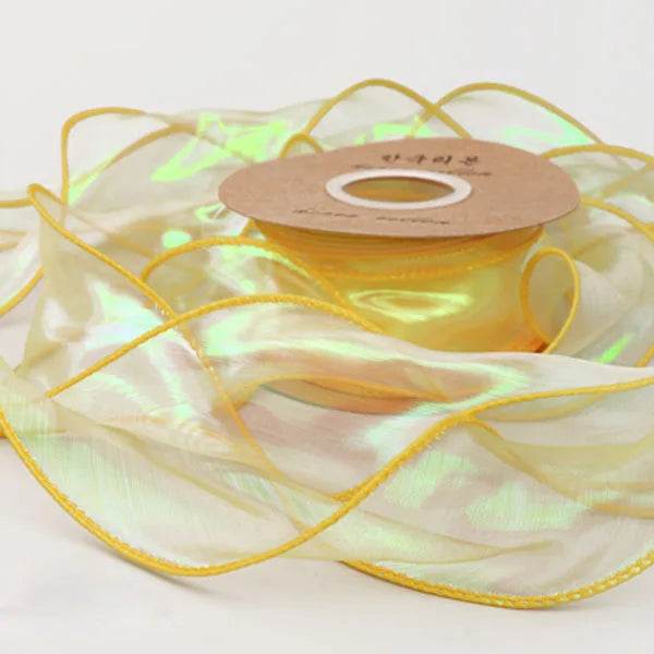 9Yard Transparent Ruffle Lace Trim Fabric Gradient DIY Patchwork Collars Decor Skirt Wedding Dress Designer Accessories 6CM Wide - P12 Hub Europe