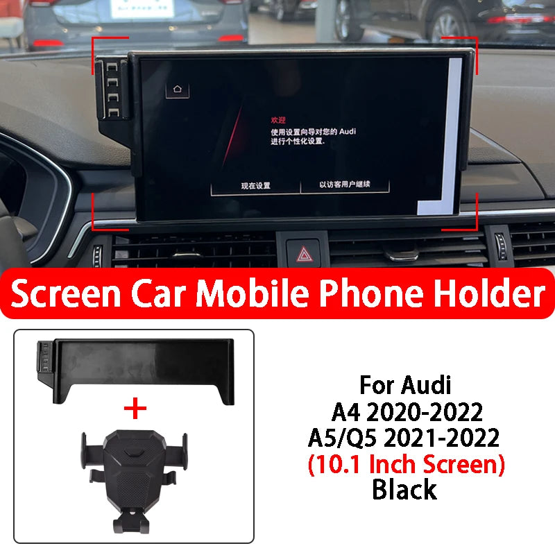 Special Screen Car Mobile Phone Holder For Audi A4 A5 Q5 7-10.1 Inch Screen GPS Navigation Holder Car Accessories