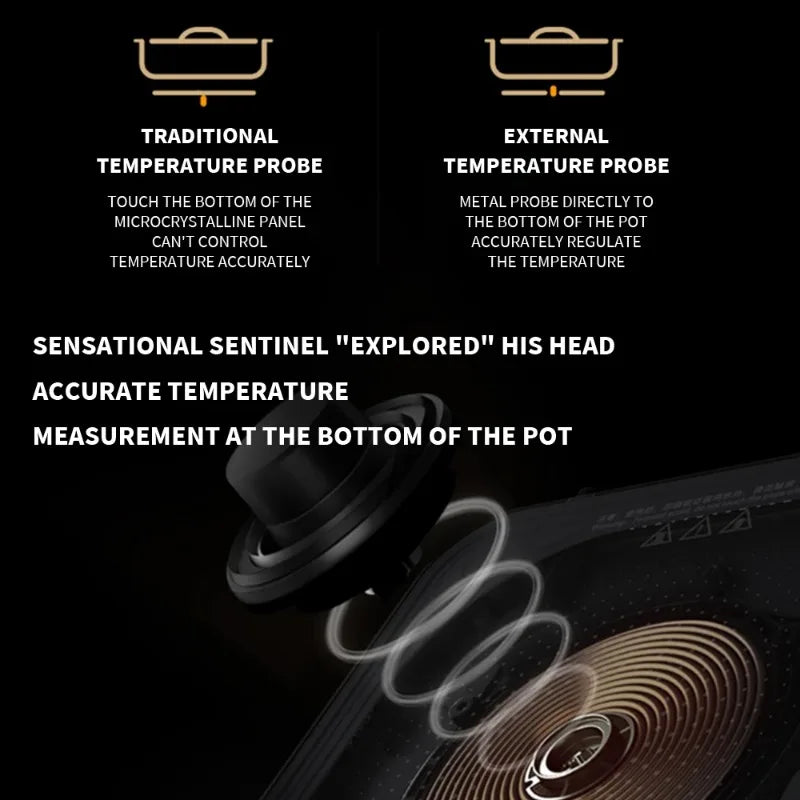 Xioami Mijia Ultra-thin Induction Cooker 2100W Smart Home Induction Cooker 23mm ultra-thin Induction Cooker Connect to Mijia APP