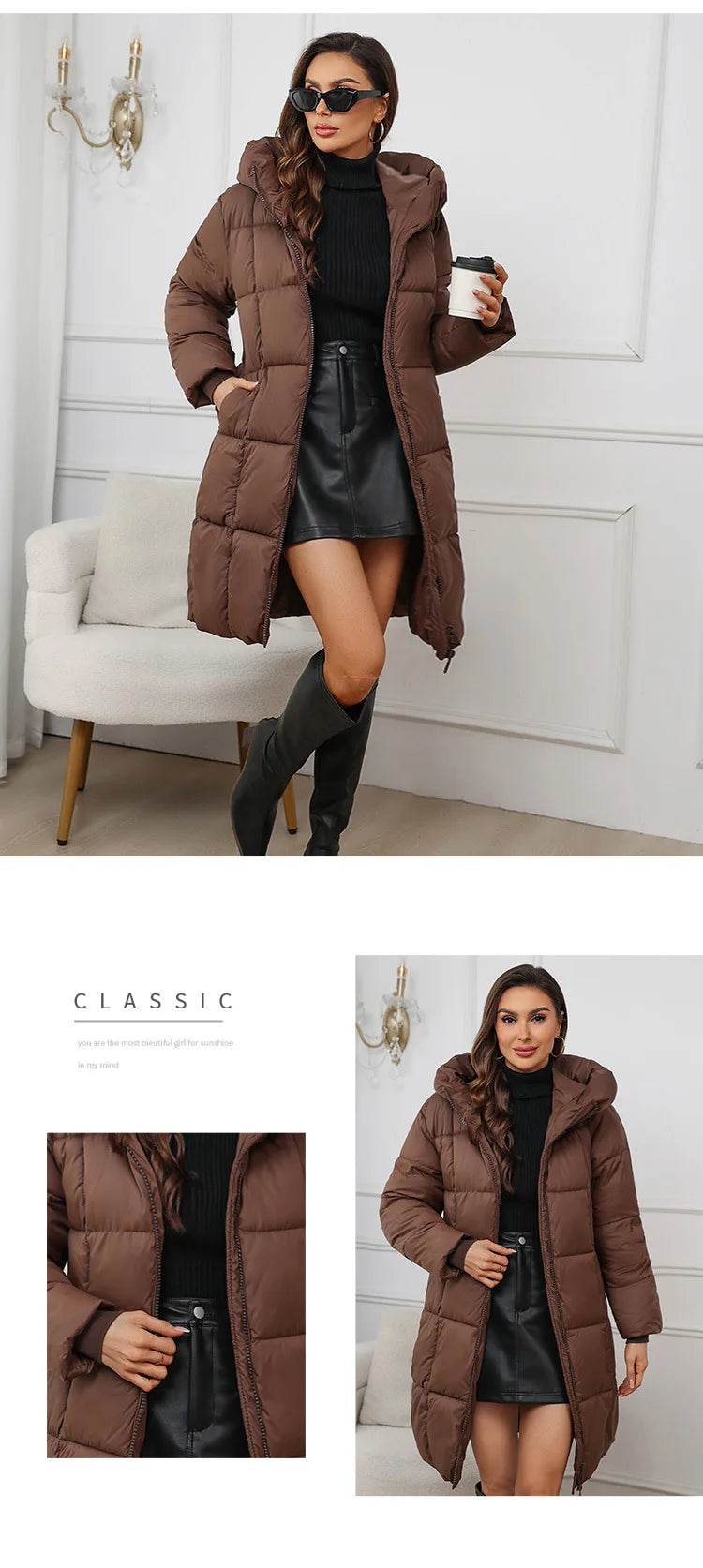 Long Down Cotton Parka - P12 Hub Europe